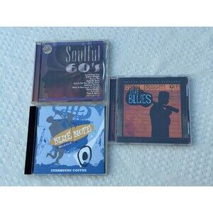 Lot 3 CDs Classic Compilations: Jazz, Soul And Blues Martin Scorsese, Starbucks.